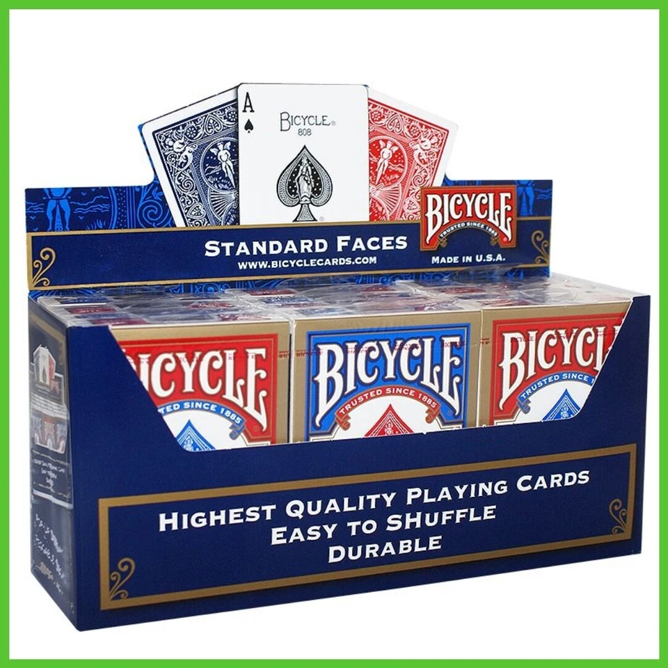 Mazzo di Carte Bicycle Standard da Gioco Poker Giochi Prestigio e Magia Trucchi