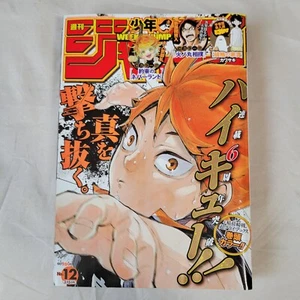 Weekly Shonen Jump 2018 No.12 Haikyu!! 6th anniversary front color page Japanese - Picture 1 of 12