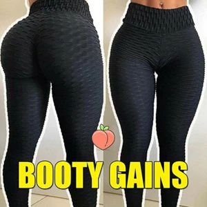 Curvy Women's Plus Size Anti Cellulite leggings Full Length Yoga Pant1x /2x / 3x - Picture 1 of 26