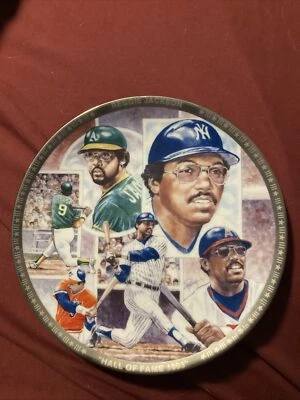 1993 SPORTS IMPRESSIONS REGGIE JACKSON  PLATINUM EDITION  COLLECTORS PLATE #0153 - Image 1 of 2