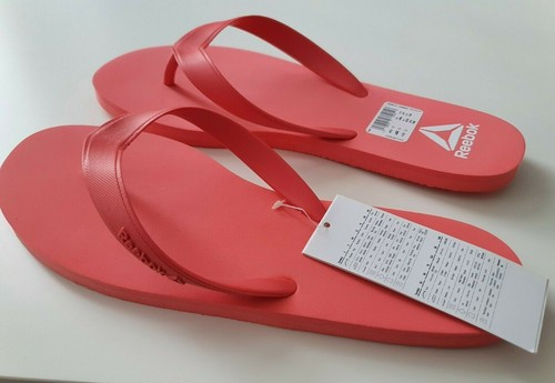 Sandali infradito donna Reebok Cash Flip UK 7 7.5 rosa brillante 100% nuovi