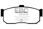 EBC Yellowstuff Rear Brake Pads for Nissan QX 2.0 (2000 &gt; 04)
