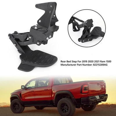 OEM Bed Step Rear Bumper Retractable Running Board Fits For Dodge Ram 1500 - Image 1 of 4