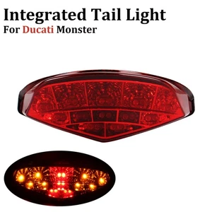 LED Turn Signal Brake Running Taillight For Ducati Monster 795 2012 1100/S 2009 - Picture 1 of 10