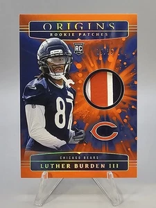 2025 Panini Origins - Rookie Patches Luther Burden #RPH-LBN Orange /75 (MEM, RC) - Picture 1 of 2