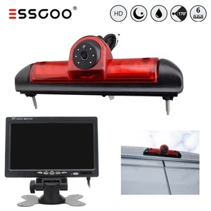 Bremsleuchte Rückfahrkamera Mit 7" Monitor Für Fiat Ducato Peugeot Boxer Citroen - Bild 1 von 12
