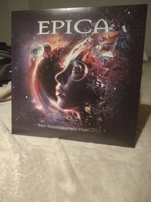 EPICA The Holographic Principle 2-LP (B-M-Y Splatter) Gatefold 2016 Limited Ed Foto 1 de 4