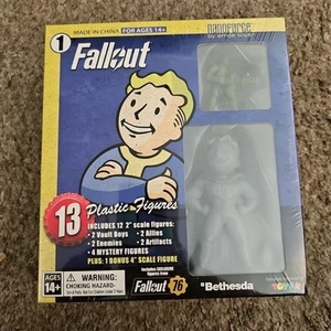 Fallout - Army Builder 13 Plastic Figures Nanoforce Emce Toys - SEALED - Picture 1 of 3