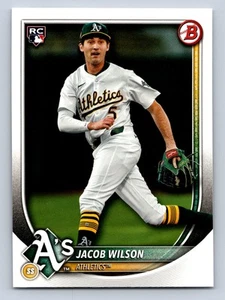 Jacob Wilson 2025 Bowman #9 Rookie Athletics - Bild 1 von 2