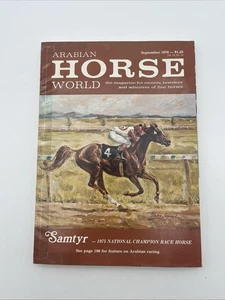 The Arabian Horse World Magazine September 1976 / Samtyr Cover - Picture 1 of 6