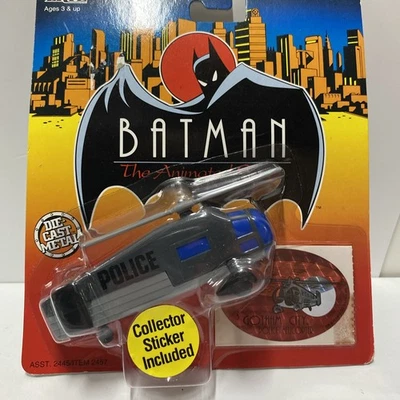 Ertl Batman: The Animated Series 1992 helicóptero vehículo fundido a presión leer Foto 1 de 4