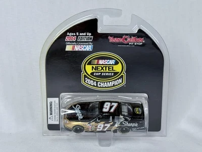 Kurt Busch #97 Sharpie 2004 Nextel Cup Champion 1:64 Team Caliber Pit Stop - Image 1 of 4
