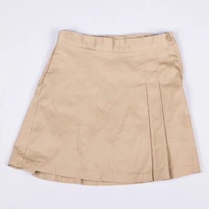 Classroom Skort Girls 14 Pleated School Uniform Skirt Adjustable Waist - Picture 1 of 7