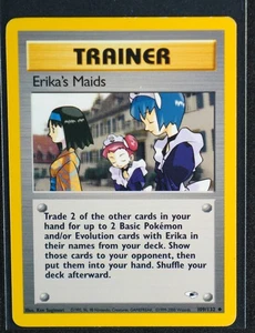 Erika's Maids Uncommon Gym Heroes 109/132 LP - Picture 1 of 2