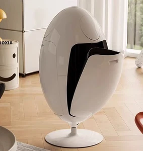 The Dinosaur Egg Trash Can | Luxury Designer Bin | Sculptural Waste Bin | - Picture 1 of 25