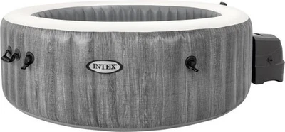 Intex Pure SPA Bubble Massage Greywood Deluxe Ø 196 x 71 cm  Outdoor-Whirlpool - Bild 1 von 4