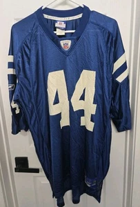 Dallas Clark #44 Reebok Jersey Indianapolis Colts Men's Size XL Blue Authentic - Picture 1 of 8