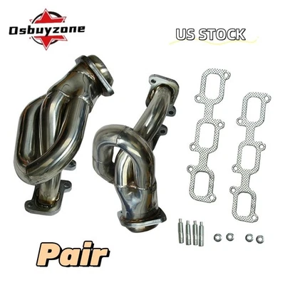 Cabezales de escape Shorty 1-5/8 para Ford Mustang 2011-2017 3,7 L V6 acero inoxidable Foto 1 de 4