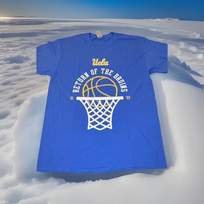 UCLA ‘Return Of The Bruins’ 2021 -2022 Basketball Shirt Large NCAA College New - Image 1 of 4