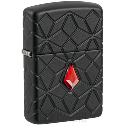 ZIPPO Briquet Diamond Pattern Multicut Armor 46756 ZIPPO Original USA - Photo 1/4