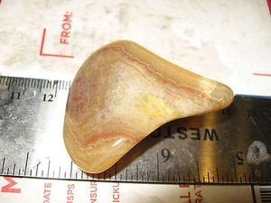 crowley ridge rock agate crazy pattern fortified not polish 1.08 oz 2x1 1/2x1/2 - Picture 1 of 4