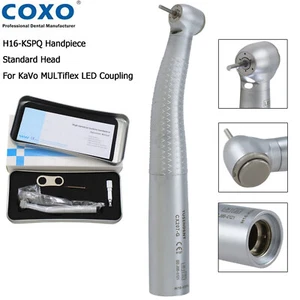 COXO CX207-G H16-KSPQ Dental LED Fiber Optic HIgh Speed Handpiece KAVO Multiflex - Foto 1 di 8