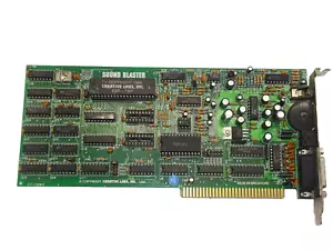 CREATIVE CT1320 C SOUNDBLASTER 1.5 GAMEBLASTER CMS CHIP ISA SOUNDKARTE #GK10387 - Bild 1 von 4