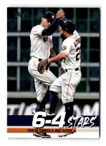 2022 Topps Carlos Correa & Jose Altuve #TT-3 6-4 Stars Houston Astros