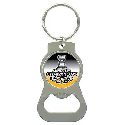 Llavero abridor de botellas Pittsburgh Penguins 2016 Stanley Cup Champions Foto 1 de 2