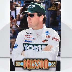Tarjeta coleccionable de Steve Grissom NASCAR 1997 de colección de estadísticas de carreras Pinnacle #15 - Imagen 1 de 2