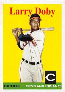 2019 Topps Archives #76 Larry Doby Cleveland Indians 🔥⚾🔥