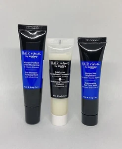 Hair Rituel By Sisley Pre-Shampoo Purifying Mask Shampoo Hair Care Mask Set - Picture 1 of 7