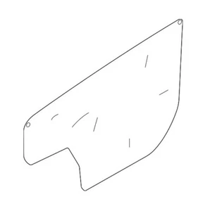 2020-2023 Subaru Right Hand Front Water Shield 61244AN02A New OEM - Bild 1 von 4