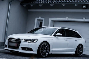AUDI A6 C7 4G SEITENSCHWELLER  SEITENLEISTEN TUNING  SPOILER - Bild 1 von 6