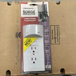 Fiskars Power Sentry Wall Plate Surge Protector, 450 Joules for Small Appliances - Picture 1 of 4