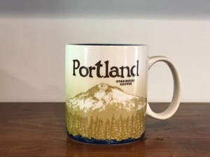 Taza de café Starbucks Global Icon Series - PORTLAND Oregon 100% auténtica nueva con etiquetas - Imagen 1 de 5