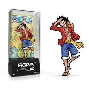 Prendedor esmaltado de anime One Piece Monkey D Luffy FiGPiN #964 - Imagen 1 de 4