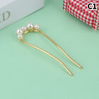 Fashion Metal Pearl Hair Sticks For Women Shell Hair Clip Pins U Shape Hairclip