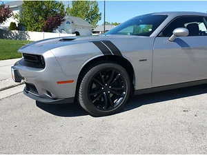 2015-2024 Dodge Challenger Fender Hash Stripes Decals 4 Inch Vinyl Graphics All - Bild 1 von 3