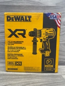 DeWalt DCD996B 20V Max XR Cordless Brushless 3-Speed 1/2" Hammer Dri (A1D021569) - Picture 1 of 4