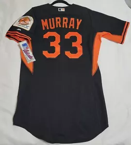 Authentic! Majestic 44 LARGE, BALTIMORE ORIOLES EDDIE MURRAY COOL BASE Jersey - Picture 1 of 5