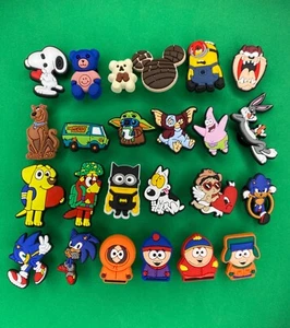 Jibbitz Croc Shoe Charms modern style tote bag accessories animal print anime