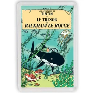 Tintin Le Tresor De Rackham Le Rouge Fridge Magnet Kühlschrank - Picture 1 of 3