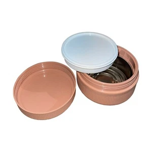 Brotdose 500ml Edelstahl mit Fach BPA frei Kunststoff Büro Schule - Bild 1 von 16