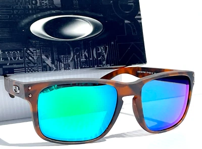 NUEVO Gafas de sol Oakley Holbrook mate tortuga polarizadas Galaxy Jade espejo 9102 Foto 1 de 4