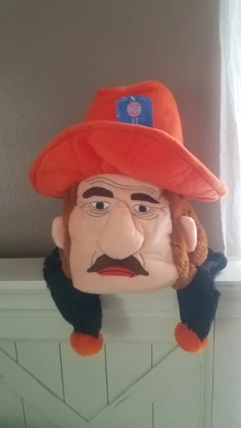 Oklahoma State University Cowboys Mascot Pistol Pete Plush Hat Cover