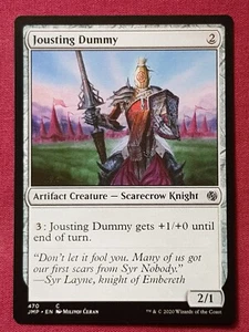 Magic The Gathering JUMPSTART JOUSTING DUMMY artifact card MTG - Bild 1 von 2