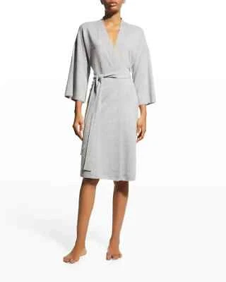 NWT $348 EILEEN FISHER Women's Sz L / XL Grey 100% Brushed Cashmere Robe - Image 1 of 4
