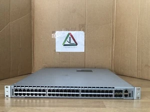 Commutateur Arista 7048T-A Arista 48 ports Gigabit + 4 x ports SFP + + 1 bloc d'alimentation - TVA incluse - Photo 1/8