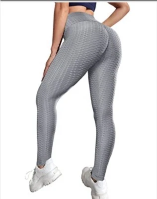 Women Anti-Cellulite Yoga Pants Push Up  Leggings Bum Lift Sport Gym Small - Image 1 of 4